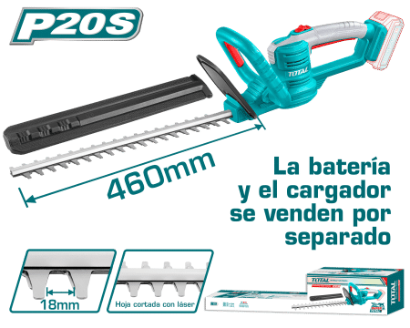 CORTASETOS LI-ION 20V 2800SPM 46CM C:18MM INDUSTRIAL