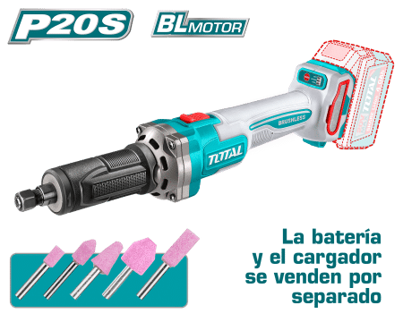 RECTIFICADORA 20V BL 10000-30000RPM COL: 6MM INDUSTRIAL