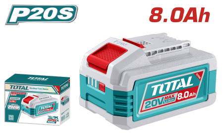 BATERIA LI-ION 20V 8.0AH C/INDICADOR LED INDUSTRIAL