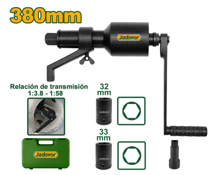 LLAVE 1" HEX 32MM R:1:58 / 1:3,8