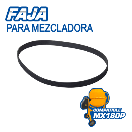 FAJA P/MEZCLADORA DE CONCRETO MX180P-3P