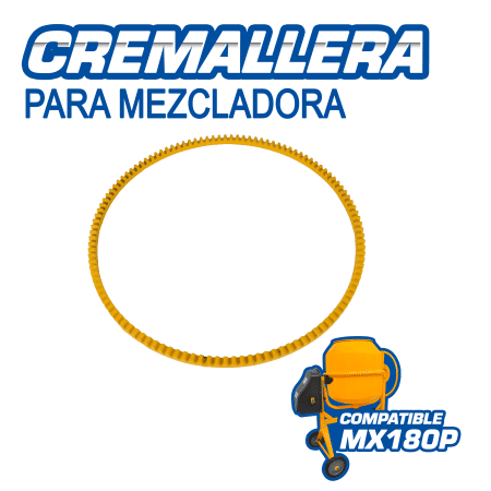 CREMALLERA P/MEZCLADORA DE CONCRETO MX180P-3P
