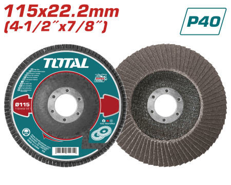 DISCO FLAP 115X22MM P40 ALTA VELOCIDAD