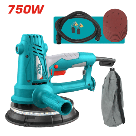LIJADORA DE DRYWALL 750W 180MM CON LUZ INDUSTRIAL