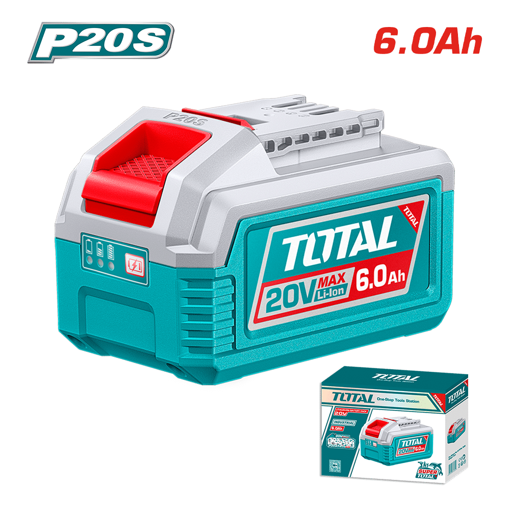 BATERIA LI-ION 20V 6.0AH C/INDICADOR LED INDUSTRIAL