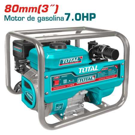 MOTOBOMBA GASOLINERA 3 PULG 7.0HP 1000L/MIN MAX 32M INDUSTRIAL