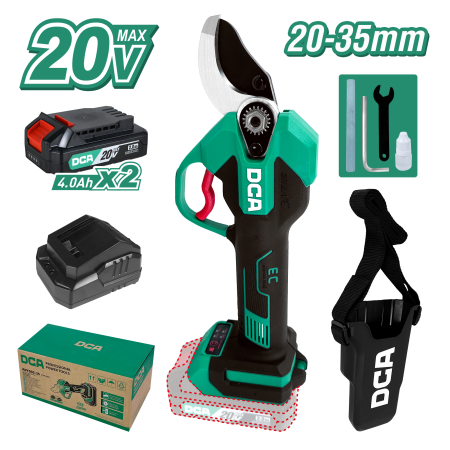 TIJERA 20V CORTE 20-35MM 2X2.0AH