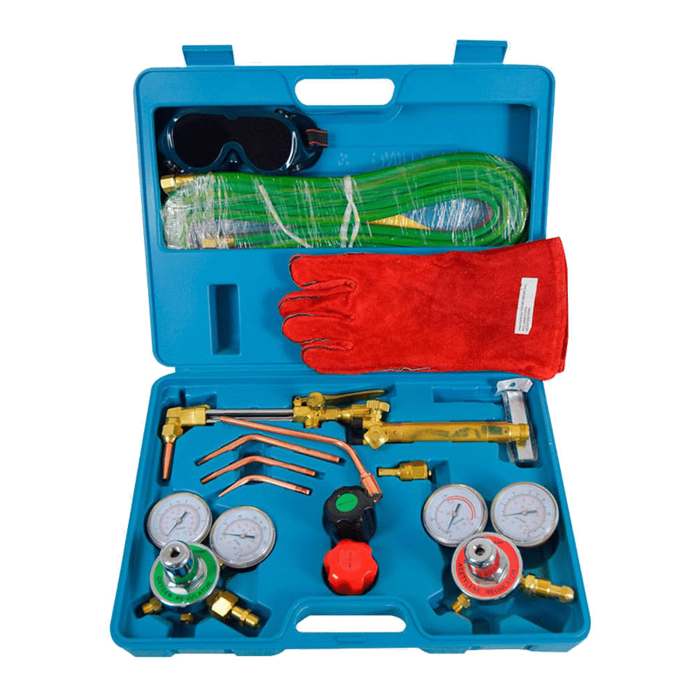 KIT DE OXICORTE MALETA AZUL C/GUANTES