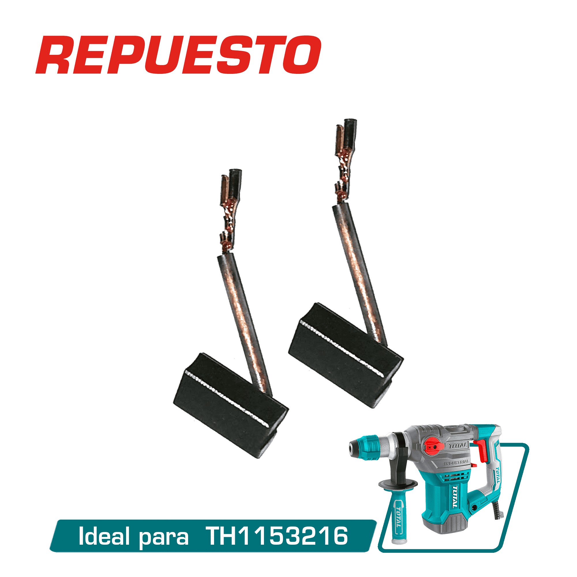 CEPILLO DE CARBON