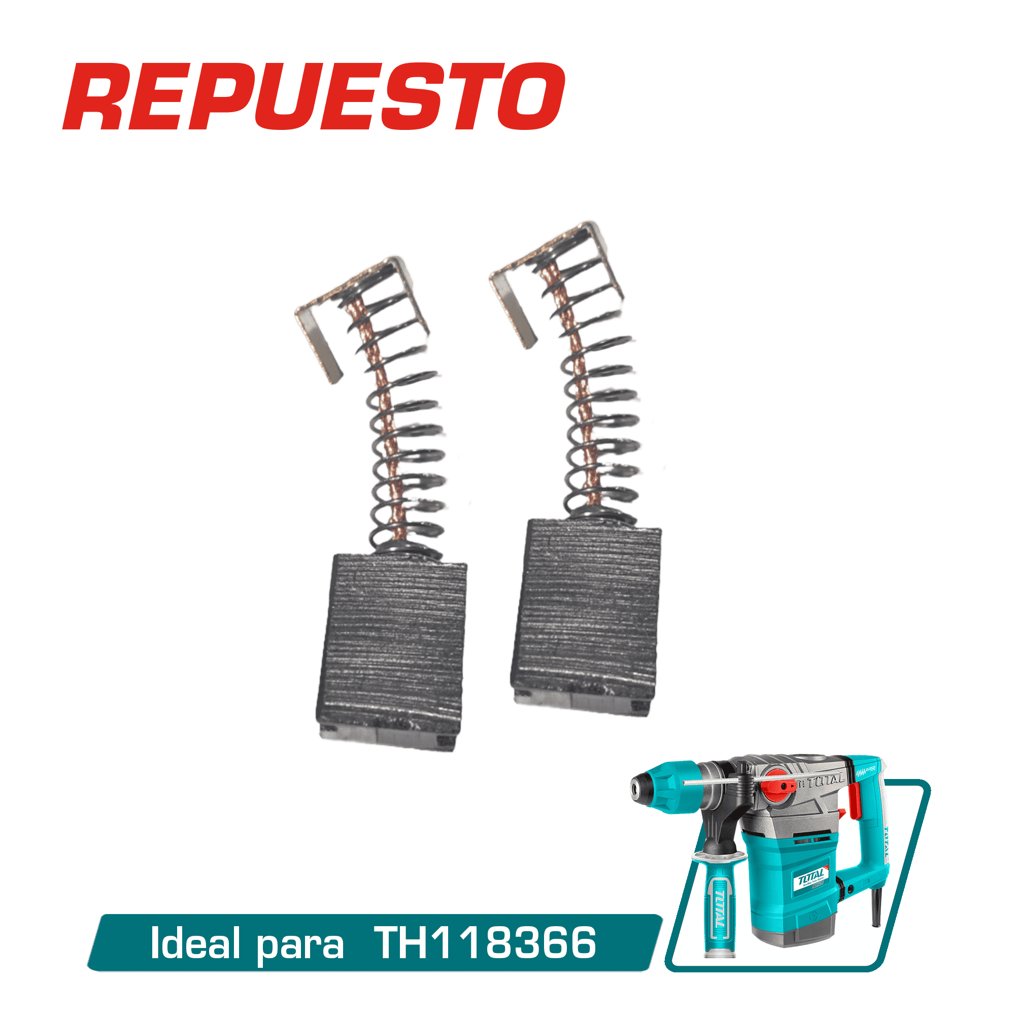 CEPILLO DE CARBON