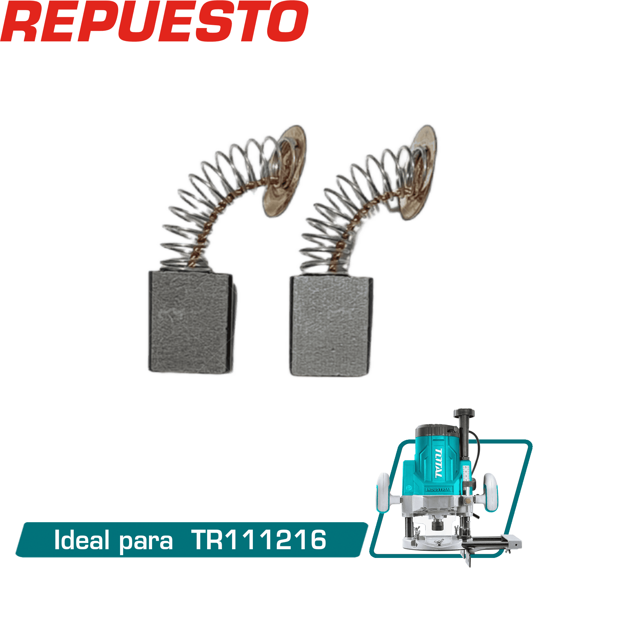 CEPILLO DE CARBON