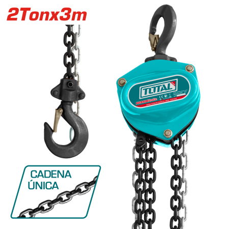 TECLE 2TON ALT:3M 335N UNA CADENA INDUSTRIAL