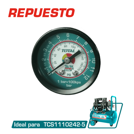 MANOMETRO DE COMPRESORA PARA TCS1110242-5
