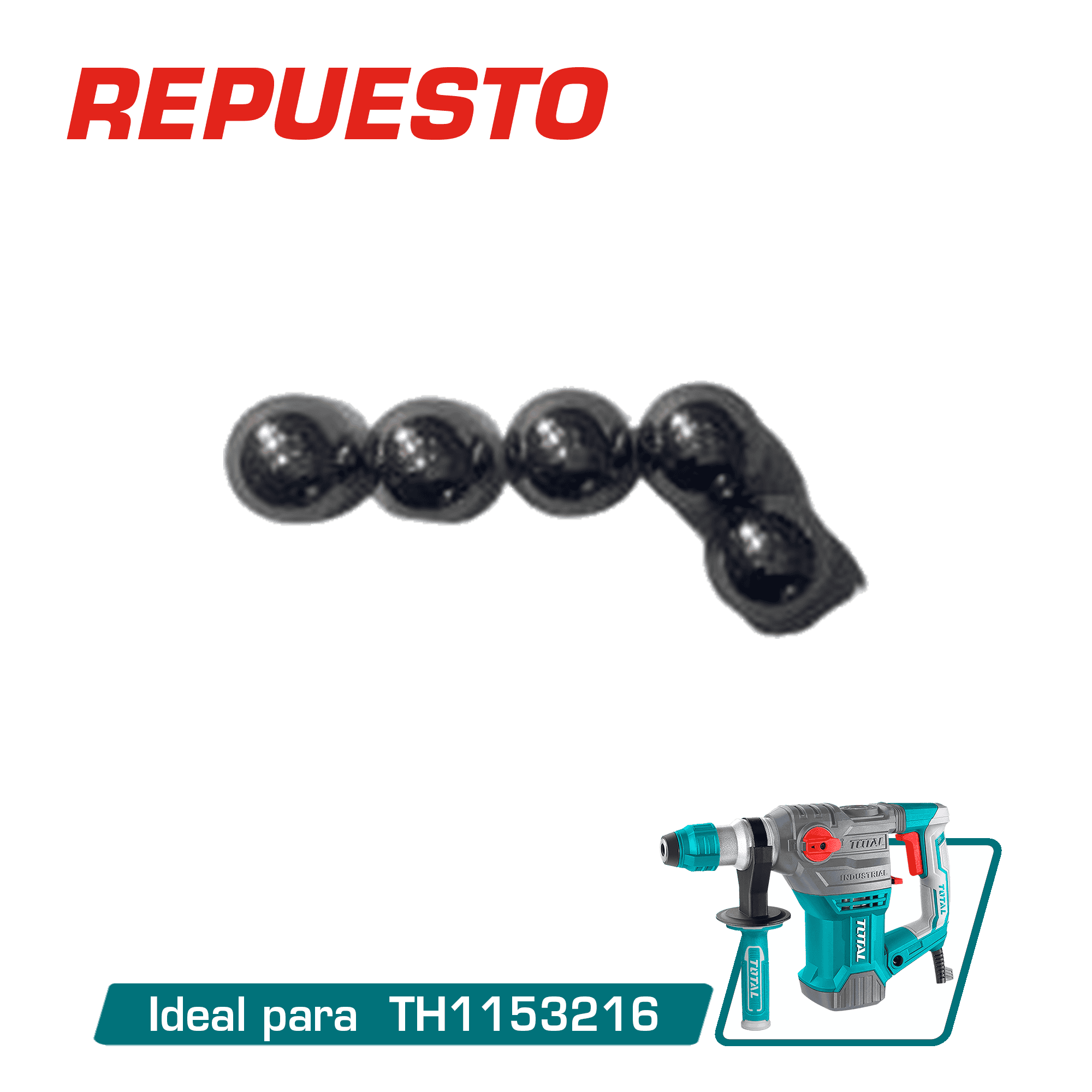 BILLAS 7.14 DE ROTOMARTILLO PARA TH1153216