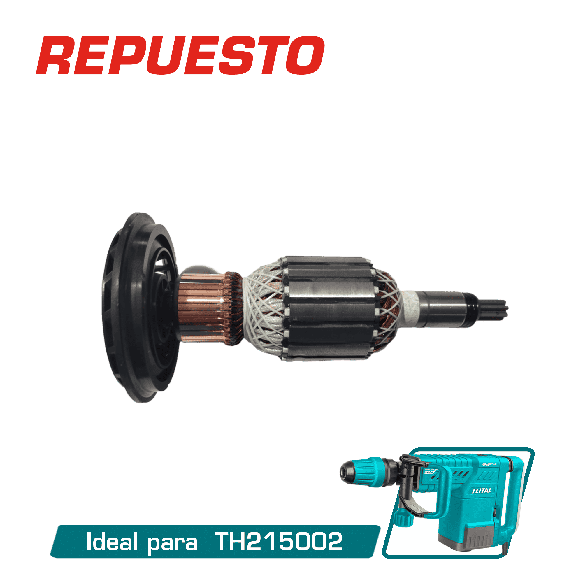 ROTOR DE DEMOLEDOR PARA TH215002