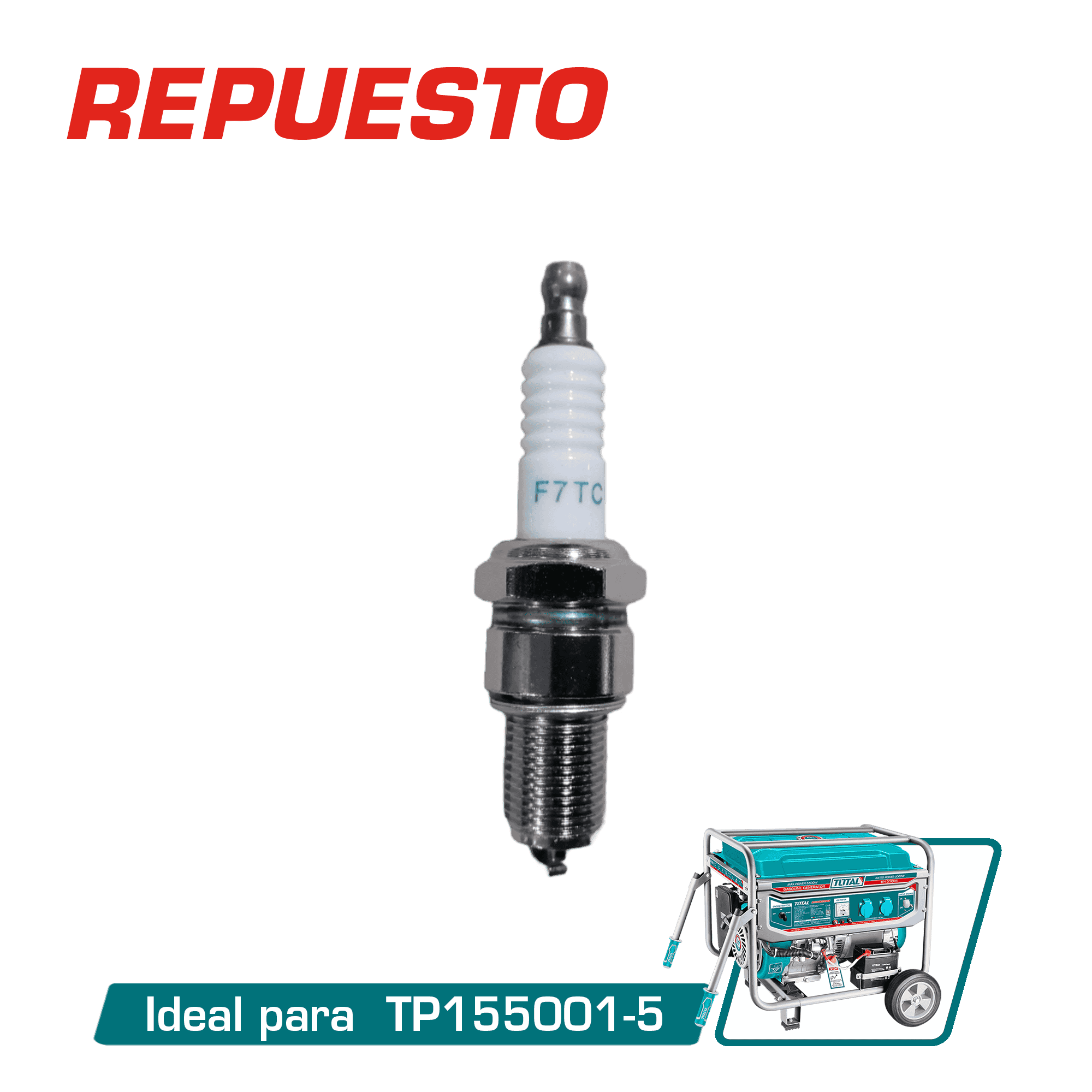 BUJIA DE GENERADOR PARA TP155001-5