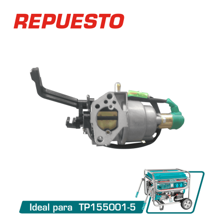 CARBURADOR DE GENERADOR PARA TP155001-5