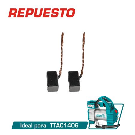 CARBON DE MINICOMPRESORA PARA TTAC1406