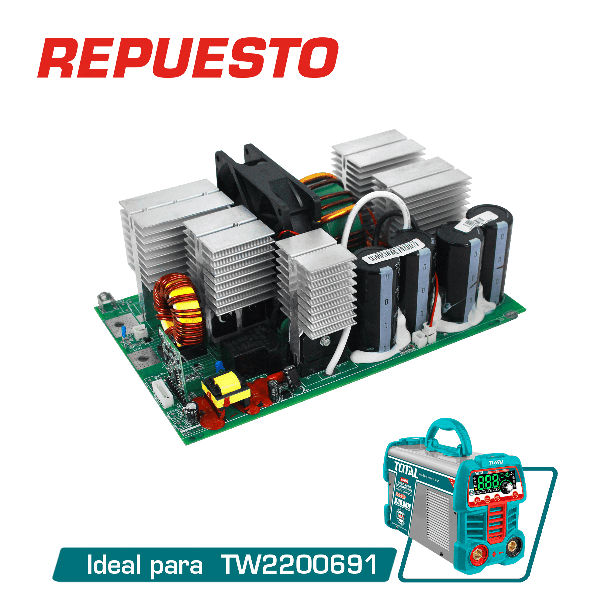 TARJETA PRINCIPAL DE SOLDADORA PARA TW2200691