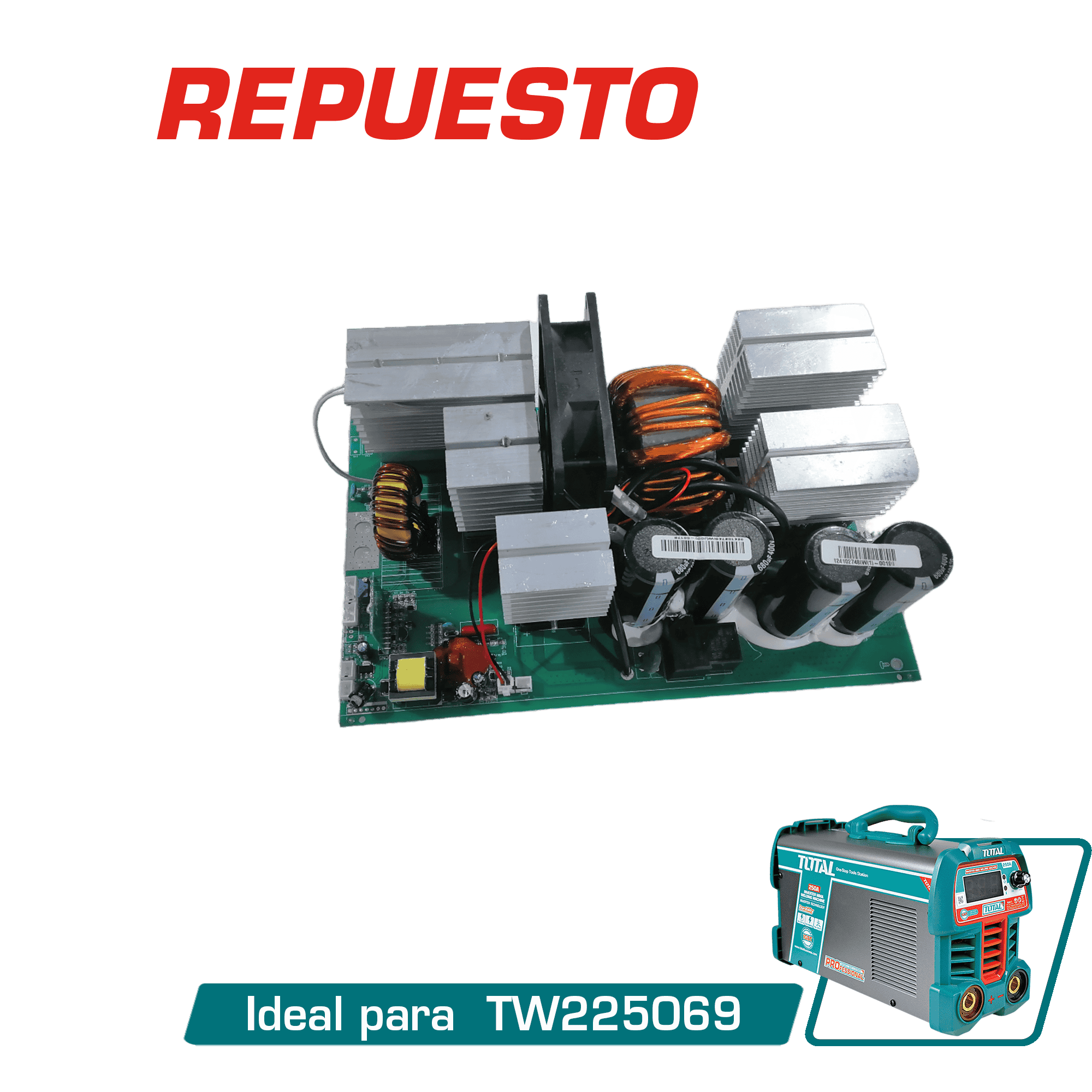 TARJETA PRINCIPAL DE SOLDADORA PARA TW225069