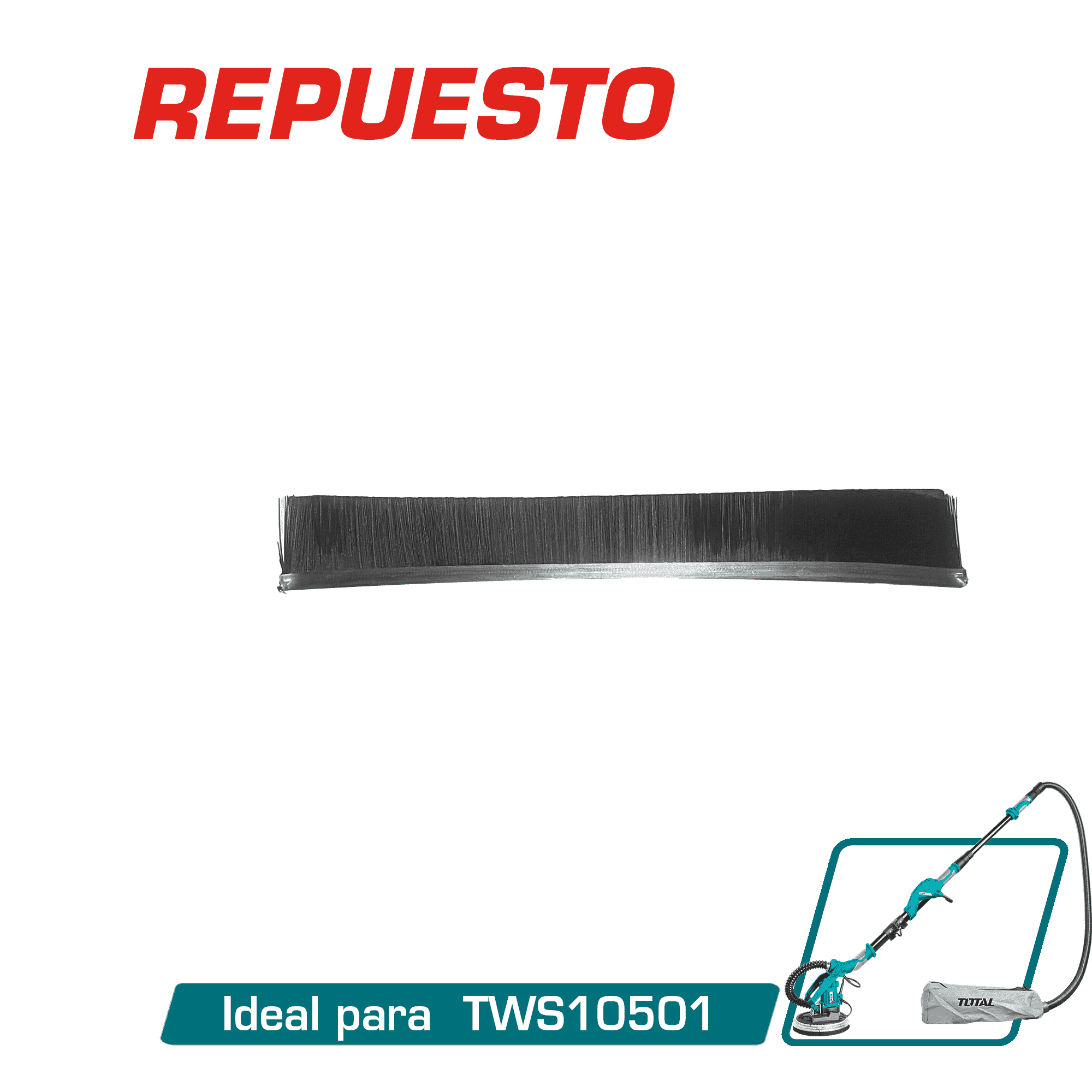 CEPILLO CORTO DE LIJADORA DE DRYWALL PARA TWS10501