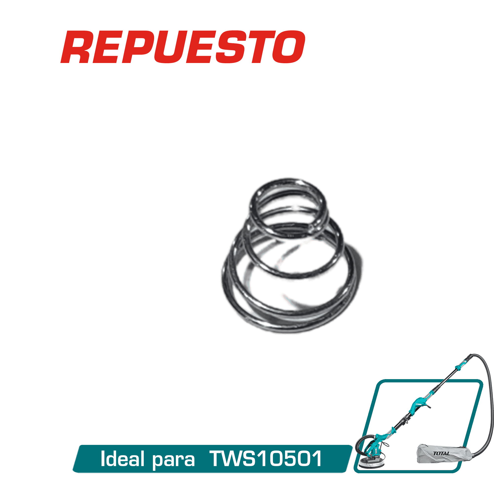 RESORTE M6 DE LIJADORA DE DRYWALL PARA TWS10501