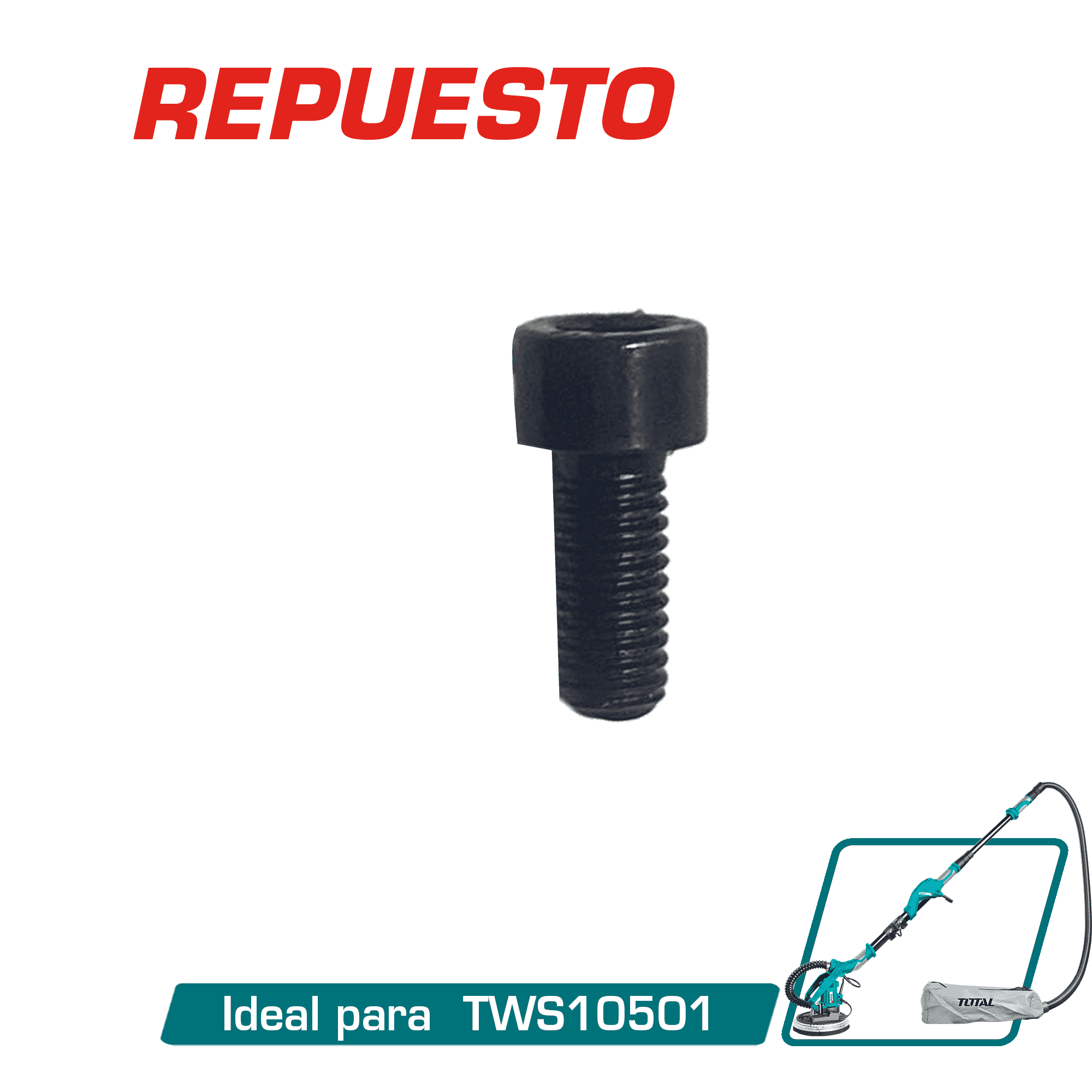 TORNILLO DE LIJADORA DE DRYWALL PARA TWS10501