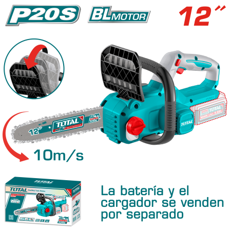 SIERRA DE CADENA BL 20V 12'' 30CM 10M/S SIN BATERIA INDUSTRIAL