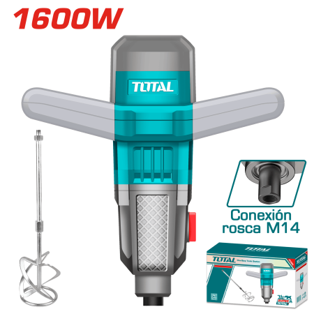MEZCLADORA 1600W 0-800RPM M14 + ACC INDUSTRIAL