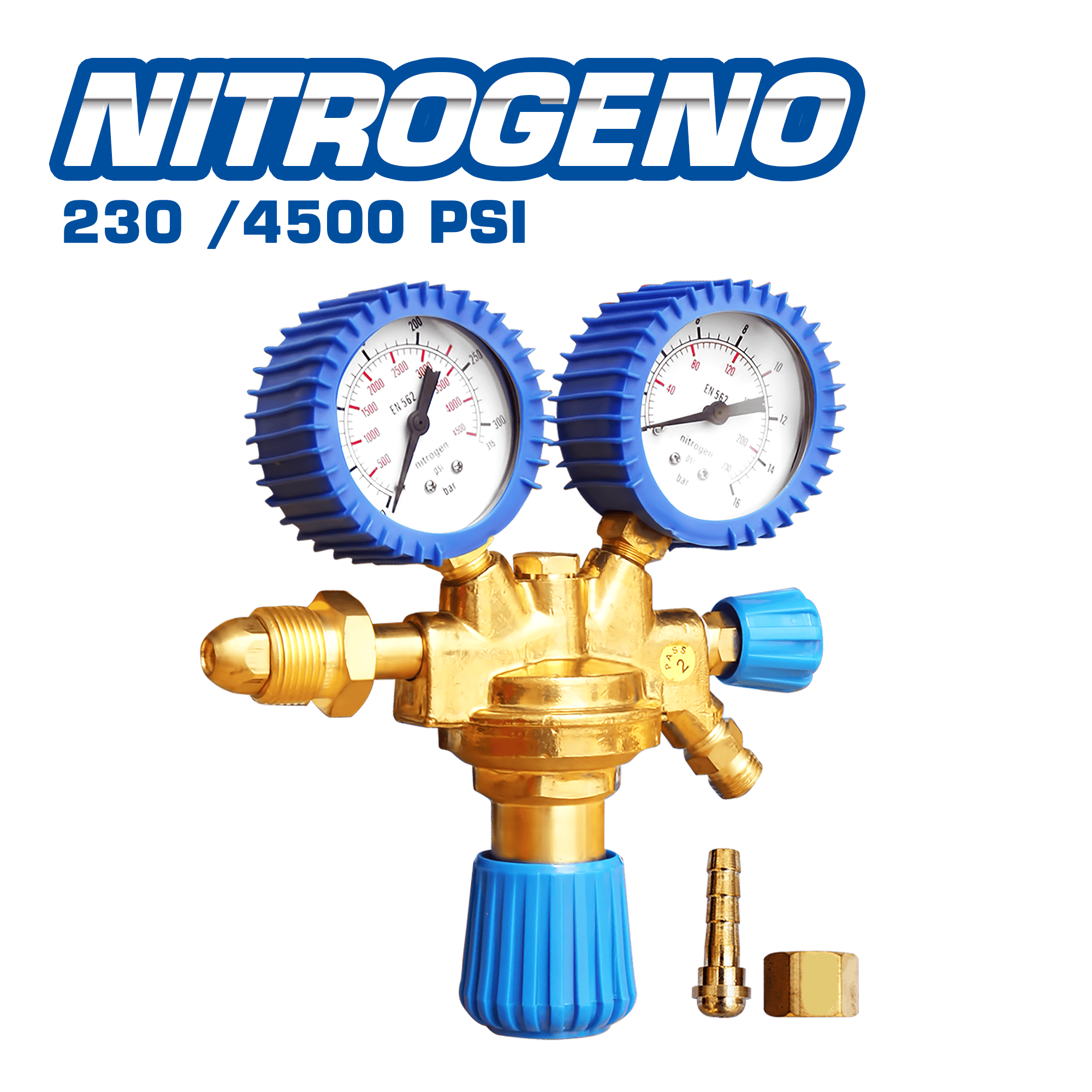 REGULADOR DE NITROGENO P/OXICORTE 230 / 4500 PSI T/ITALIANO