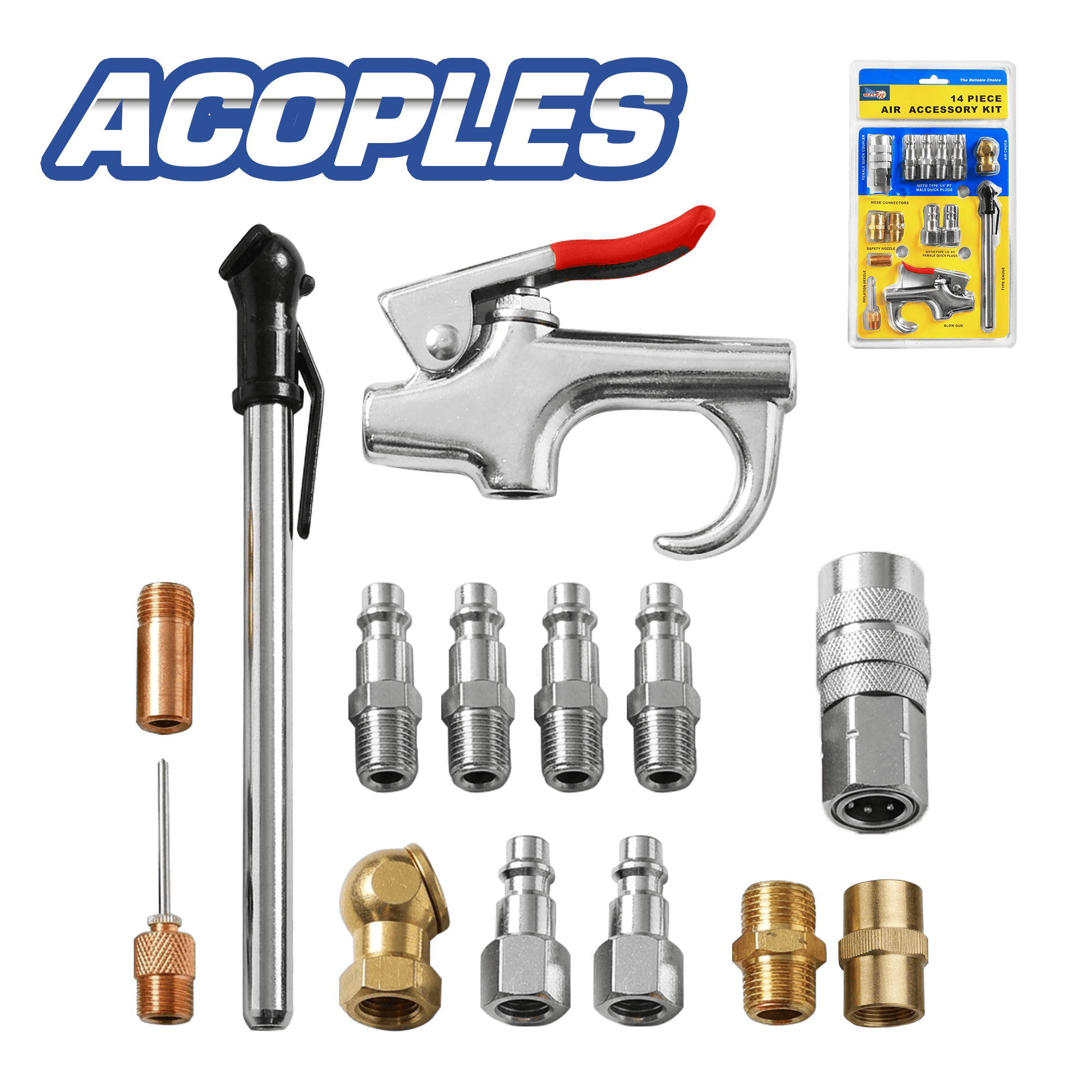 KIT DE ACOPLES P/PISTOLAS D/PINTAR