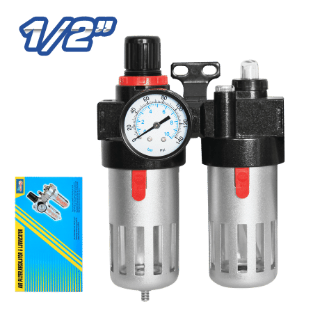 FILTRO DE AIRE C/REGULADOR/LUBRICADOR 0-140PSI - 1/2PULG