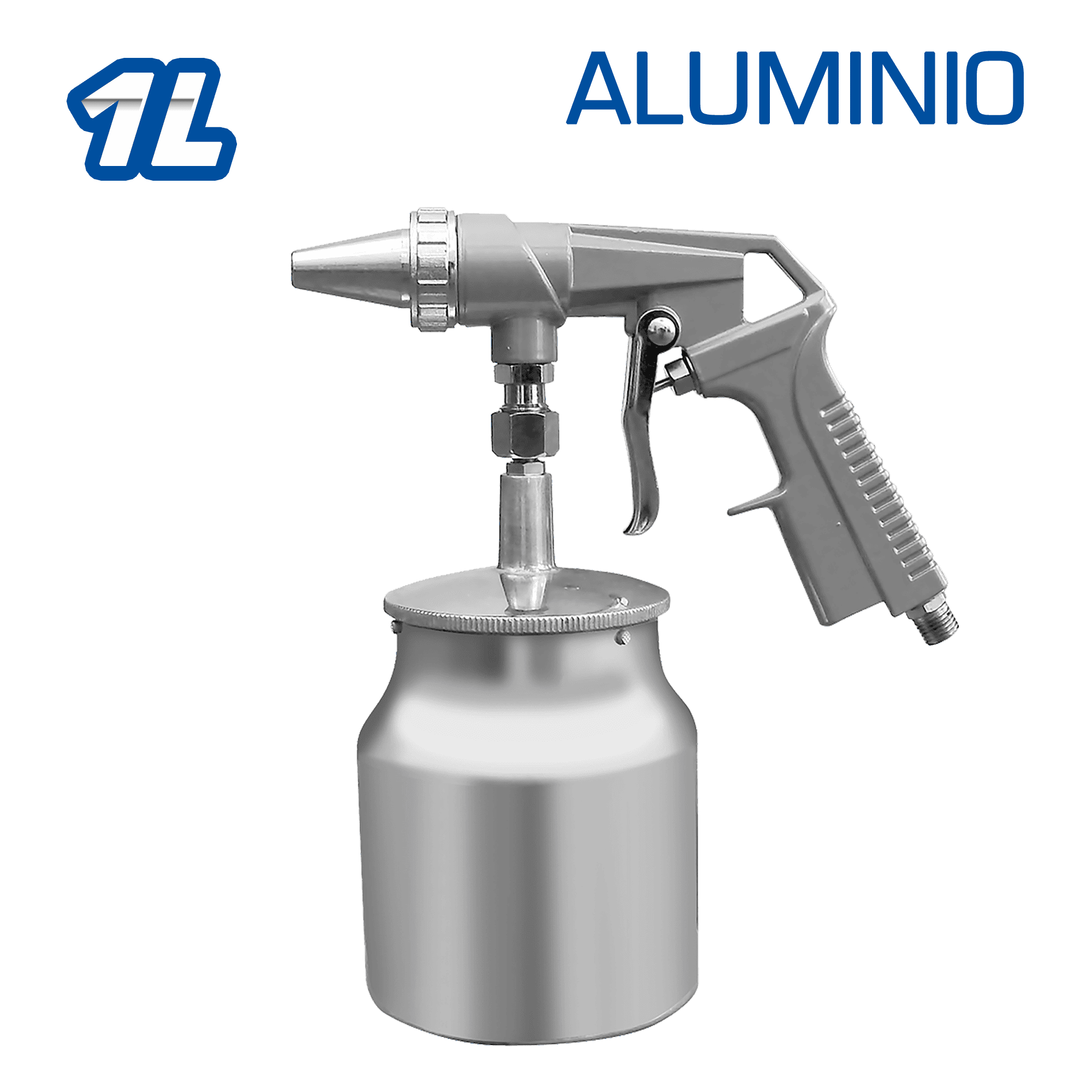 PISTOLA ARENADORA VASO ALUMINIO 1L