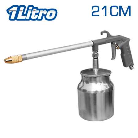 PULVERIZADORA 21CM 1L 60PSI SILVER