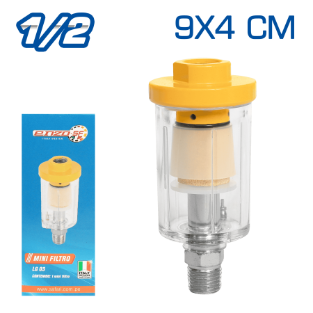 MINI FILTRO DE AIRE 1/2 PULG