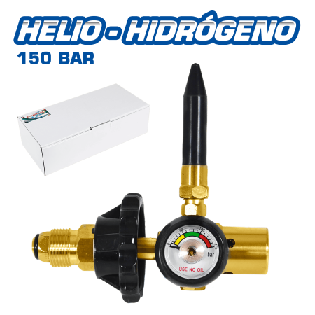 REGULADOR DE HELIO/HIDROGENO 150BAR G5/8 MALE RH