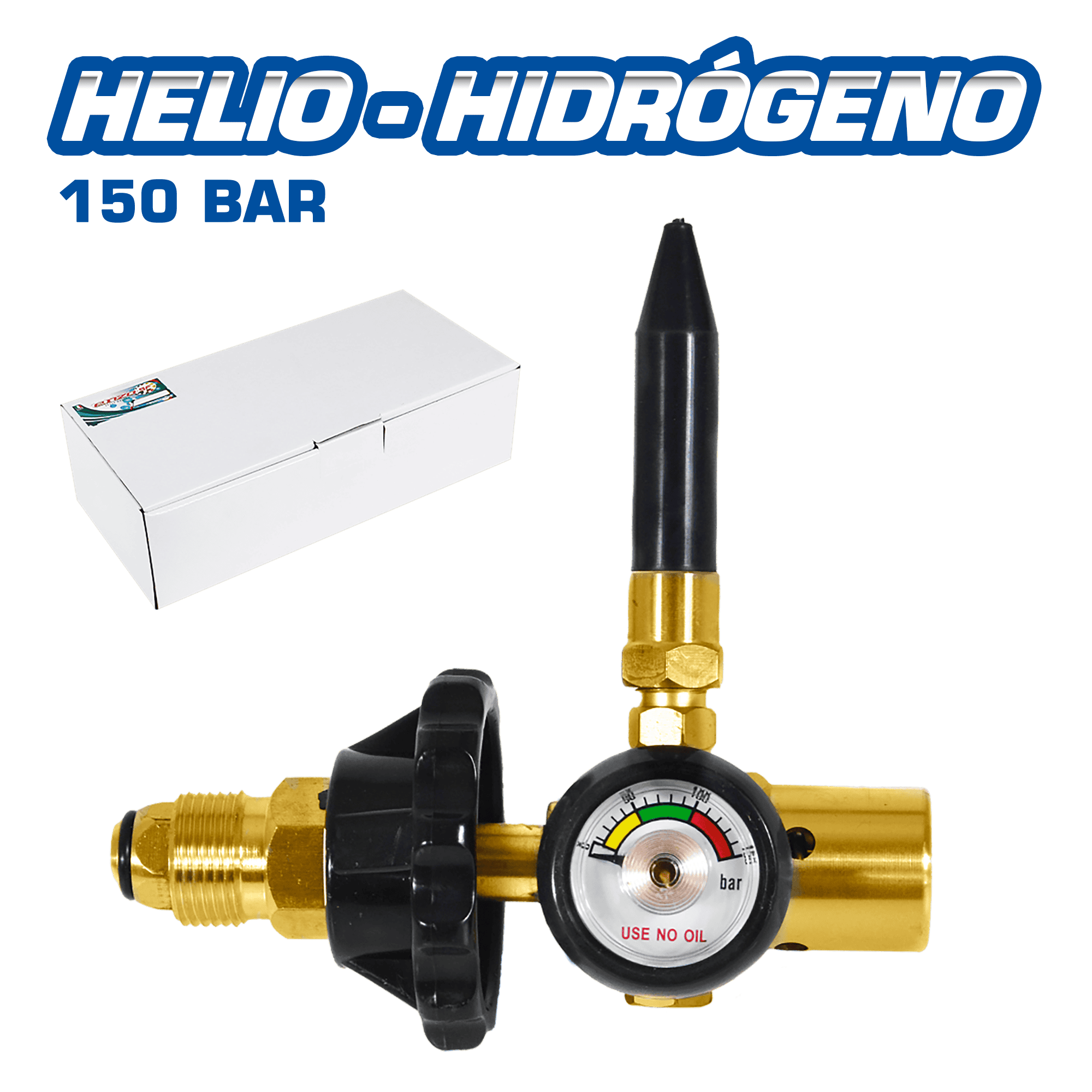 REGULADOR DE HELIO/HIDROGENO 150BAR G5/8 MALE RH