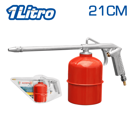 PULVERIZADORA 21CM 1L 60PSI ROJO
