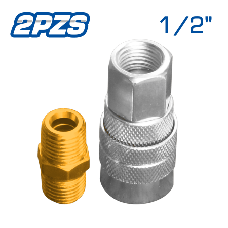 ACOPLE RAPIDO PARA COMPRESOR DE AIRE 2PCS/SET