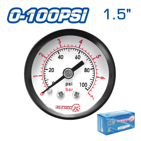 MANOMETRO 1.5PULG POSTERIOR 0-100PSI