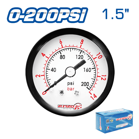 MANOMETRO 1.5PULG POSTERIOR 0-200PSI