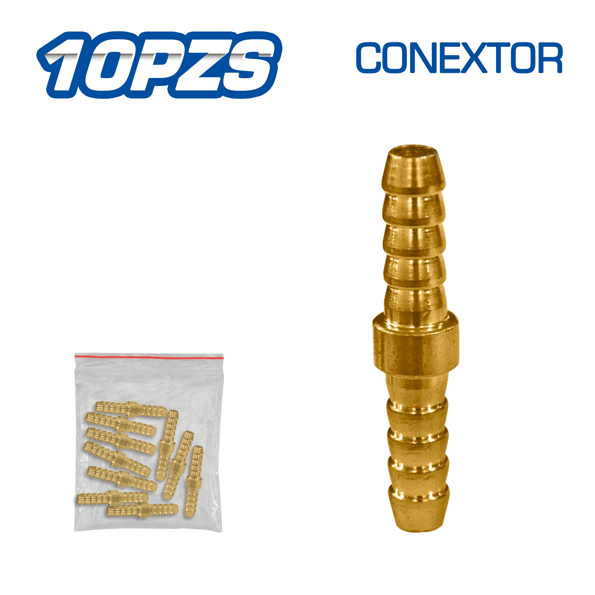 CONECTOR P/PISTOLA DE PINTAR X10PZS
