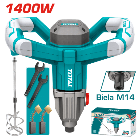 MEZCLADORA 1400W M14 C/LED INC PALETA INDUSTRIAL