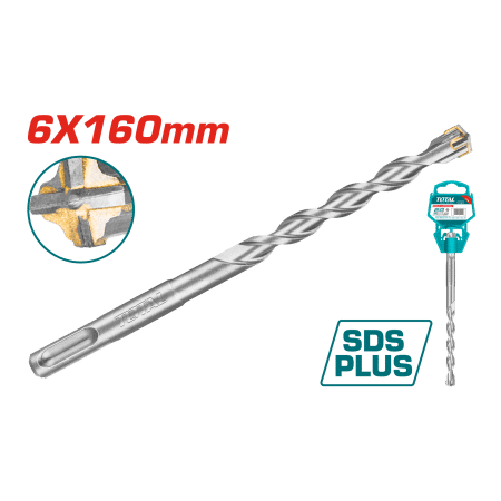 BROCA SDS PLUS 6X160MM INDUSTRIAL