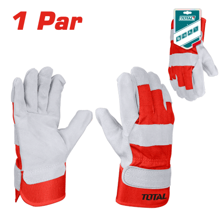 GUANTES DE TRABAJO 10.5 PULG CUERO PAR