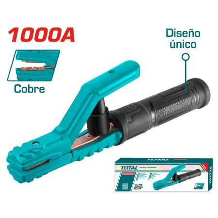 PORTA ELECTRODO 1000A MMA<630A COBRE DISEÑO EXCLUSIVO