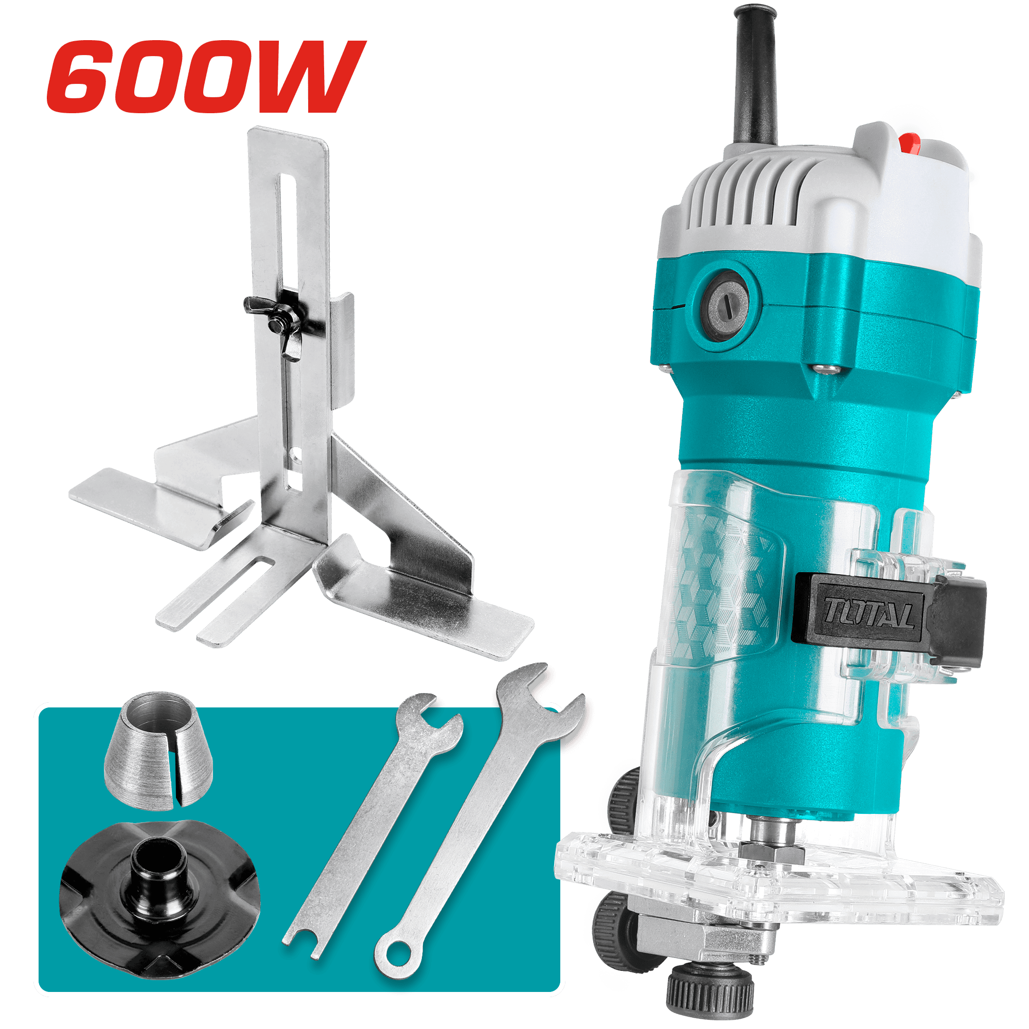 PERFILADORA PARA LAMINADO 600W 34500RPM 6MM (1/4”)