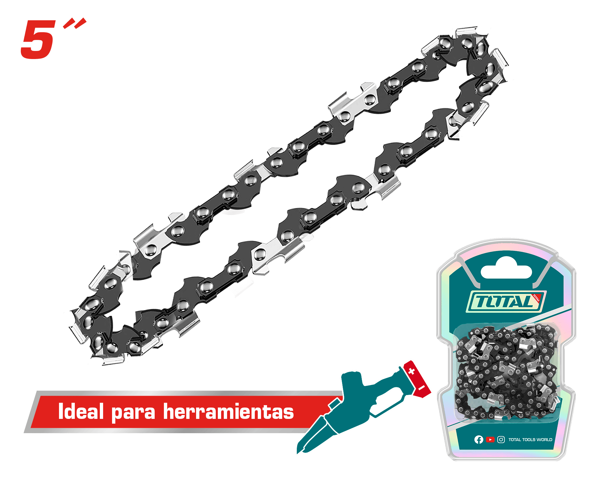 CADENA 05PULG P/SIERRA DE CADENA INALÁMBRICA INDUSTRIAL