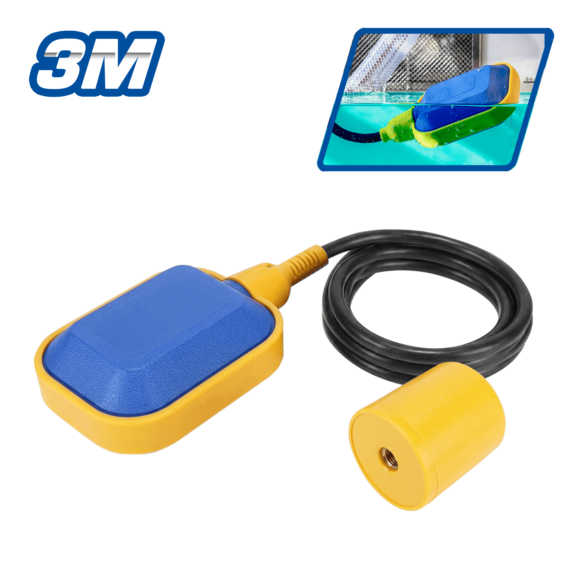 SWITCH FLOTADOR CABLE 3M