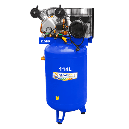COMPRESORA 30GV 2.5HP 220V 8BAR 6.3CFM - AZUL